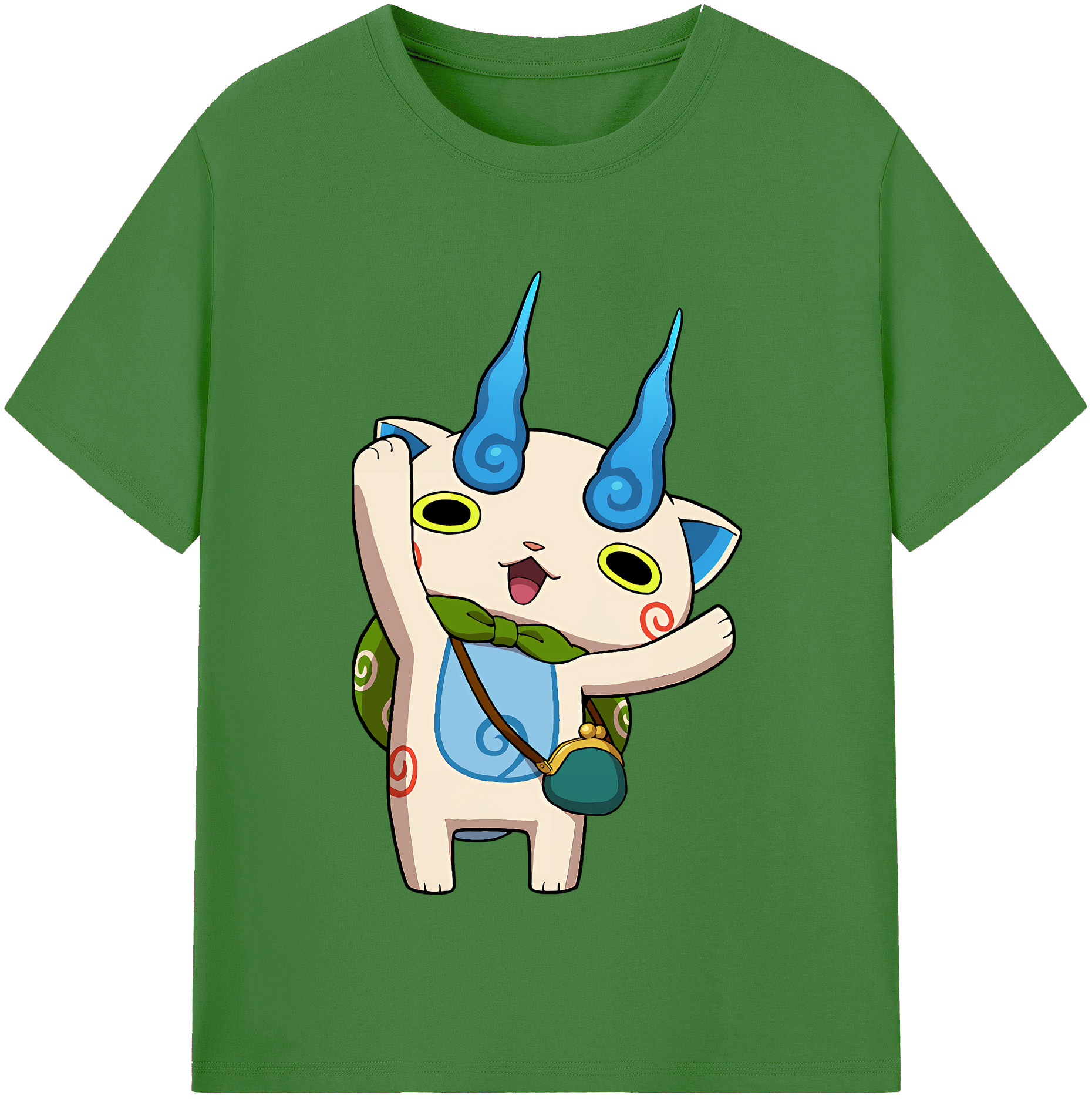 （画像用） 妖怪ウォッチ Yo-kai Watch レディースカジュアルプリントTシャツ（綿100％）